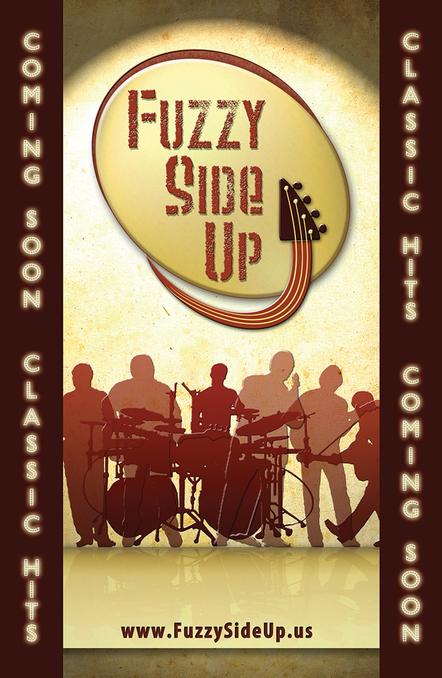 Poster Designs for Fuzzy Side Up by PopDot • Advertising Agency in
