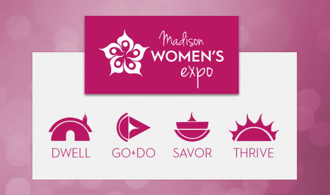 Madison Women's Expo Pavilion Icons - Branding