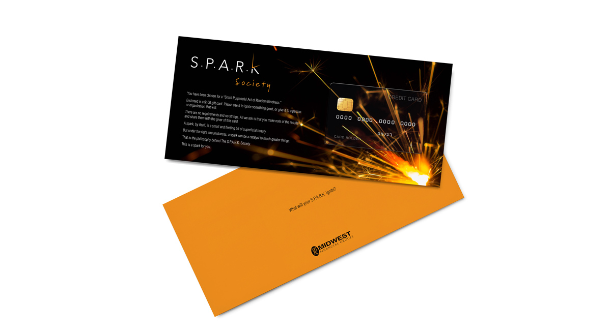 S.P.A.R.K. Society Gift Card Holder - Graphic Design