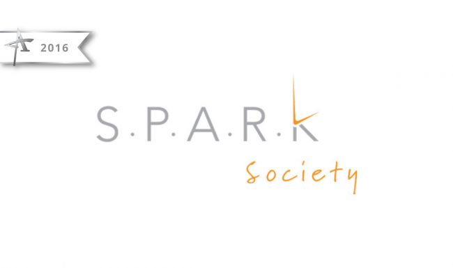 Logo Design Spark Society - 2016 American Advertising Award Winner