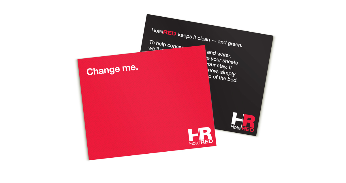 HotelRED - Change Me Cards