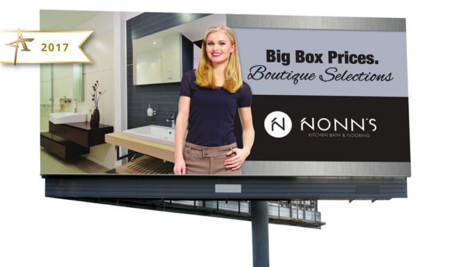Outdoor Advertising - Nonn's 2017 Gold American Advertising Award Winner