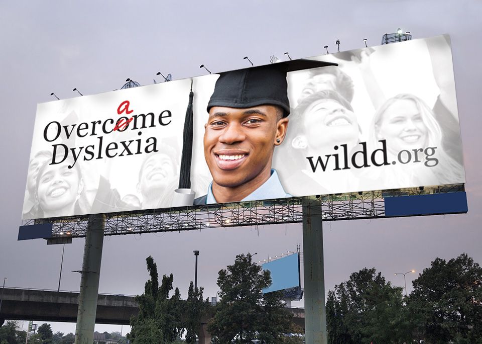 Wisconsin Institute for Learning Disabilities/Dyslexia (WILDD) Outdoor Advertising - Billboard 01