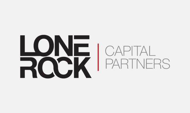 Logo Design for Lone Rock Capital Partners - Black
