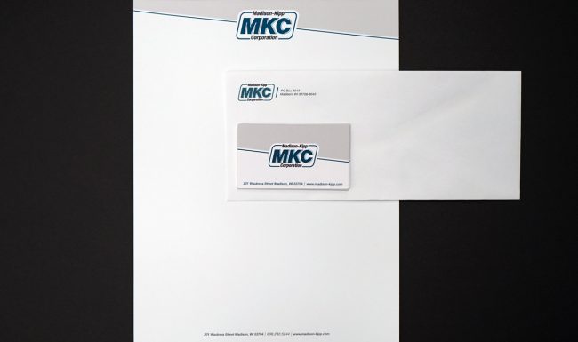 Branding Stationery Design Madison-Kipp Corporation