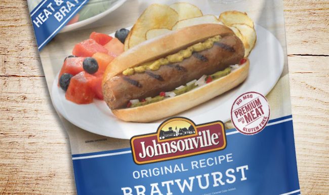Johnsonville Packaging Design - Original Recipe Bratwurst