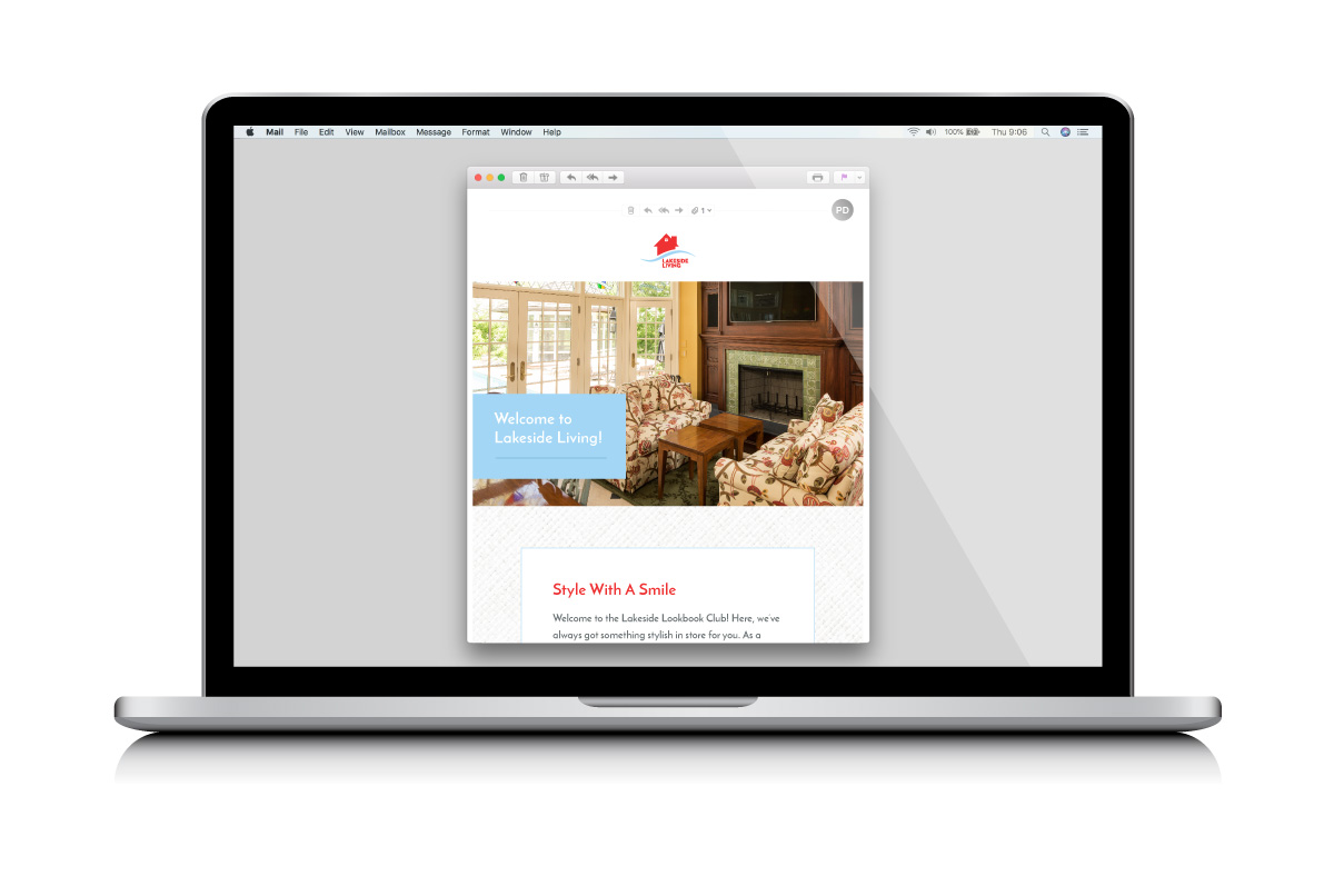 Lakeside Living Email Marketing
