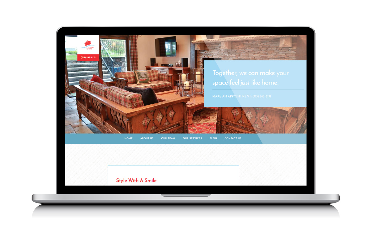 Lakeside Living Website Design & Development