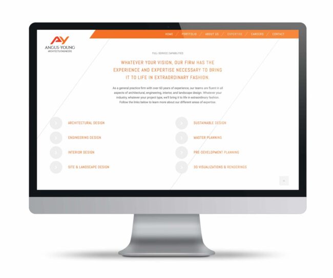 Responsive Web Design for Angus-Young