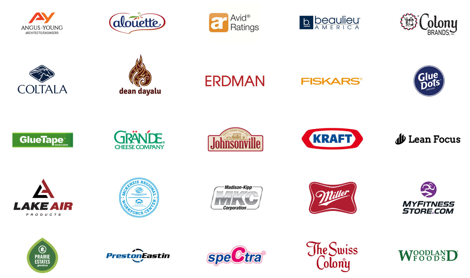 National & International Brands We've Worked With