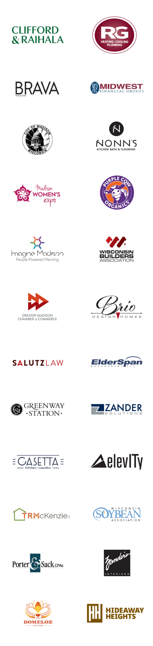 Regional & Local Brands We've Worked With - Mobile